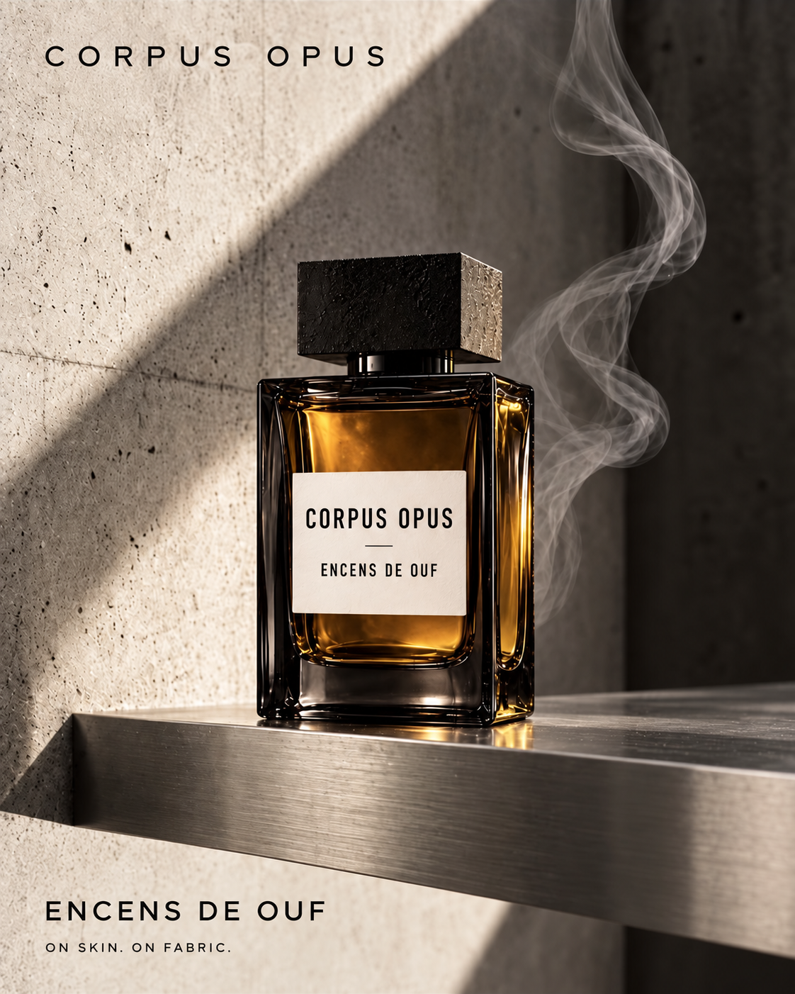 Encens de Ouf perfume and artwork