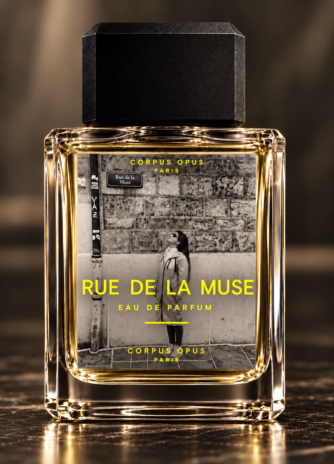 Rue de la Muse perfume and artwork